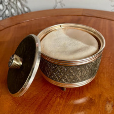 Vintage musical powder compact - powder,