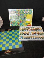 Vintage The Simpsons 3D Chess Set With Box En Garde Man