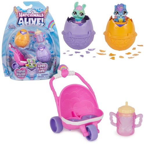 Hatchimals alive stroller - alive,