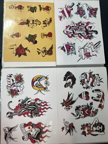 Tattoo flash sheets - flash,