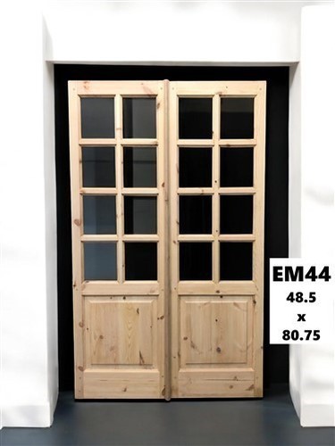 French double door - double,