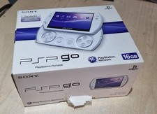 Sony PSP Go 16g Handheld System Pearl White Boxed Near Mint  CFW  PlayStation