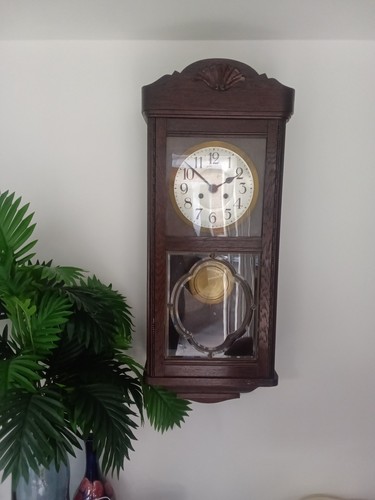 Vintage german oak cased - german?,