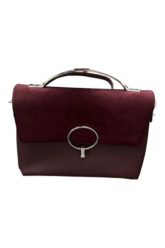 New look burgundy plum silver - look,