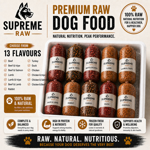 Supreme raw dog food - raw,