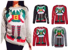 WOMENS LADIES CHRISTMAS JUMPER