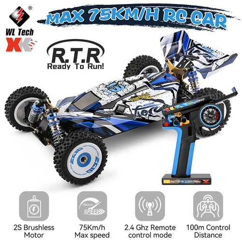 Wltoys 124017 2 4g - 124017-v8, 2.4g