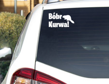 BOBR KURWA FUNNY VINYL MEME