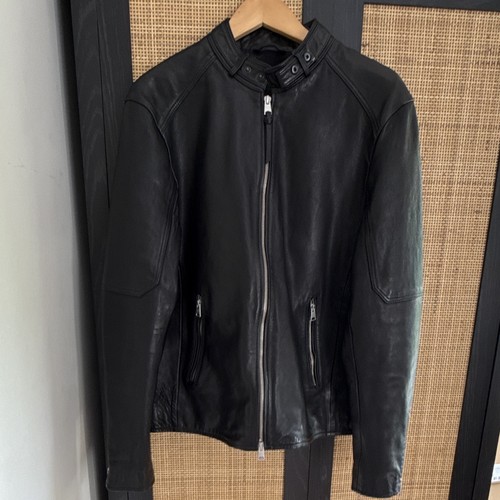 Allsaints men black - black, leather