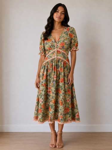 Couture summer dress size m - nj,
