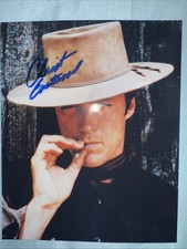 Signed Clint Eastwood 8x10
