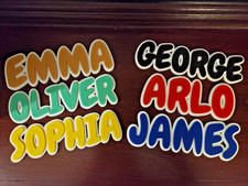 Personalised Name Plates Kids