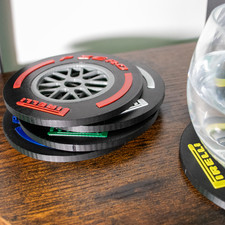 F1 Tyre Drinks Coaster, F1