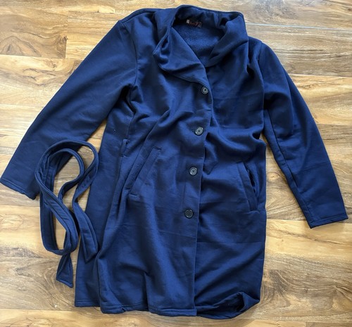 Belle fille blue fleece belted - fille,