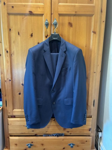 Hackett navy blue suit 42r - suit, 42r,