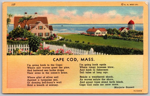Vintage postcard cape - cape, cod