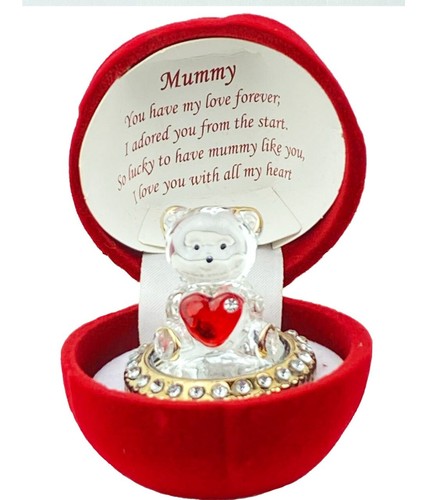 Red rose teddy - mummy, gift