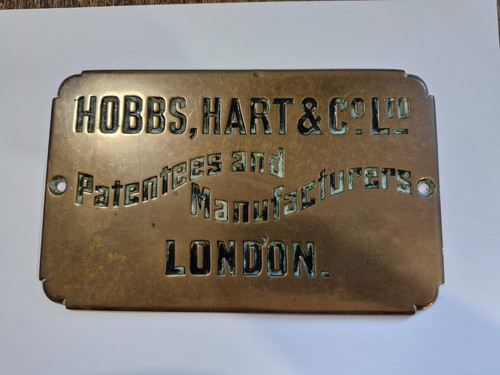 Reduced brass hobbs - brass, hobbs,