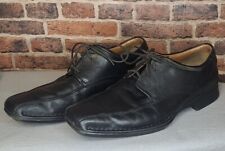 CLARKS Flexlight, Mens Size UK9 black Leather Shoes, smart casual laced