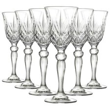6x RCR Crystal 50ml Melodia Liqueur Glasses Sherry Cordial Glass Set