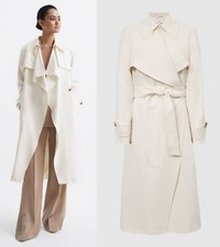 REISS Womens Eden Trench Coat