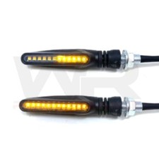 LED Sequential Indicators x2 for Kawasaki Z400 J Z440