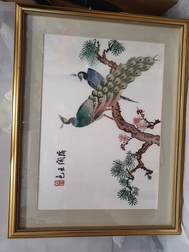 Chinese silk embroidered - chinese,