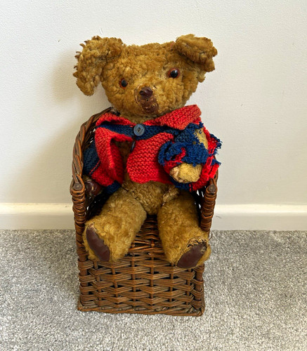 Vintage antique teddy bear - antique,