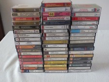 55 Cassettes tapes Classical Opera Orchestra EMI Philips Heliodor Decca TESTED