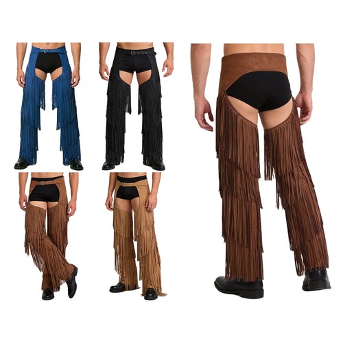 Western cowboy chaps men - chaps,
