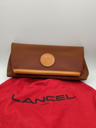 Lancel brown tan clutch - tan, bag