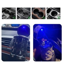 Universal Car LED Light Ashtray Cup Travel Home Vehicle Ash Holder Portable New