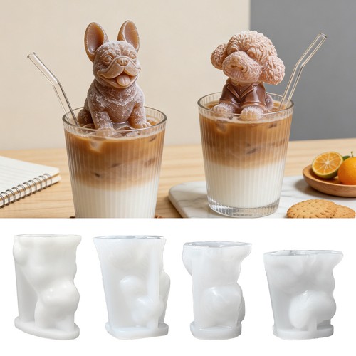 French bulldog silicone - bulldog,