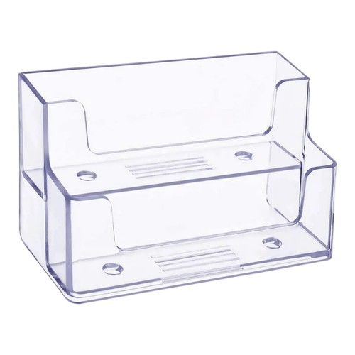 Acrylic tier business card - 2-tier,