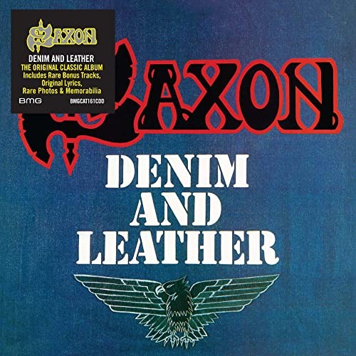 Saxon denim leather cd - -,