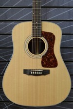 Guild USA D-50 Dreadnought Natural All Solid Acoustic Guitar & Case
