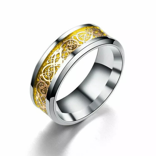 Pair rings 8mm titanium - of,