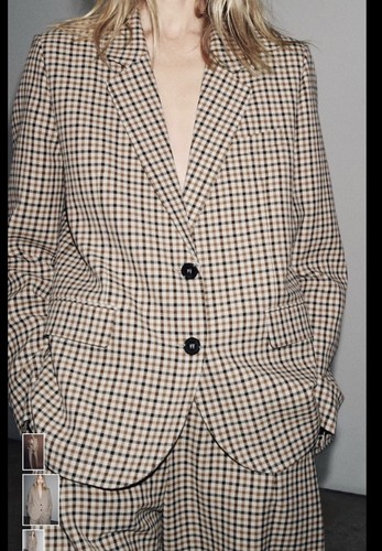 Zara woman collection check - woman,