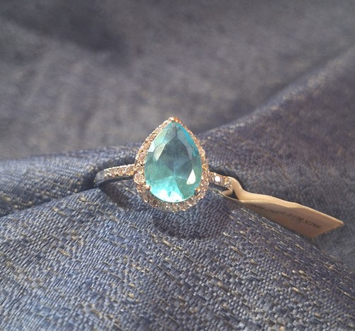 Vintage silver tone - vintage, stone