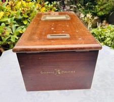 Vintage Gledhill Wooden Cash Register For Restoration