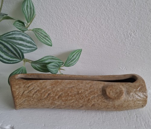 Dee cee vintage ceramic log - vintage,