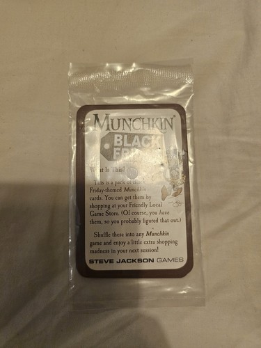 Munchkin card game black - munchkin,