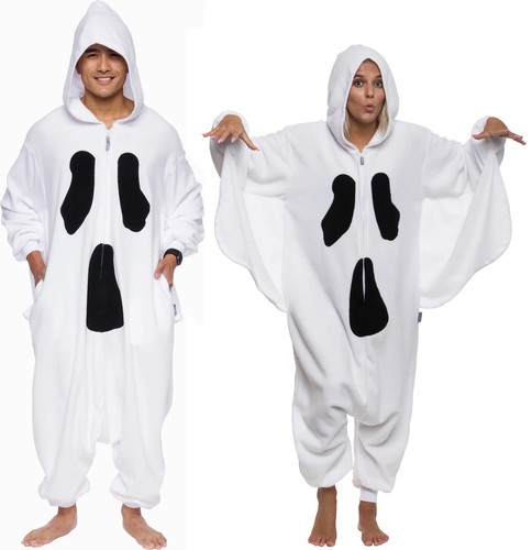 Funziez ghost pajamas adult - ghost,
