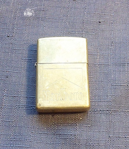 Vintage solid brass marlboro - solid,