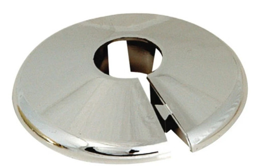 Chrome radiator pipe - pipe, collars