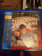 Superman The Movie Japanese Laserdisc with OBI