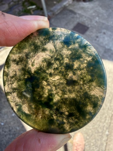 Moss agate crystal healing - moss,