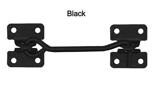 Cabin hook and eye latch - and, lock