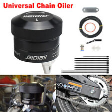 Automatic Chain Oiler Lubrication System For Universal Motorcycle Black Aluminum