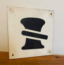 VINTAGE RECLAIMED RETRO BOAT SHIP MOORING ROPE CANAL MARINA SIGN